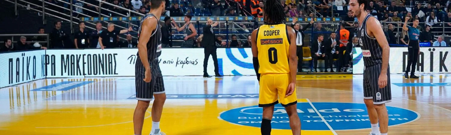 Τα Νερά Μακεδονίας στον αγώνα Άρης-ΠΑΟΚ για την 8η αγωνιστική της Basket League!